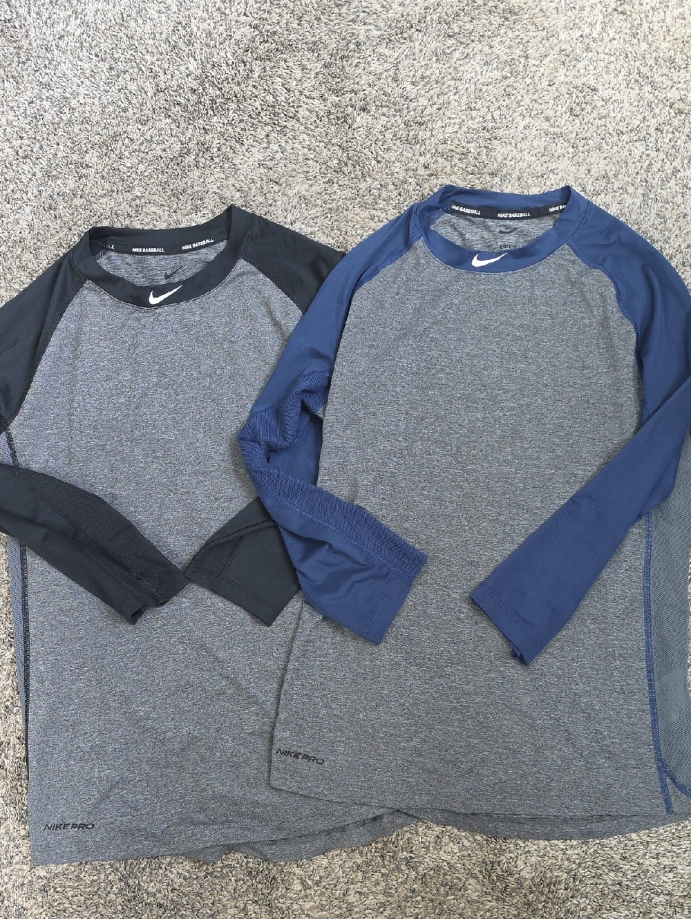 Nike Pro Kids Baseball 3/4 Sleeve Bundle